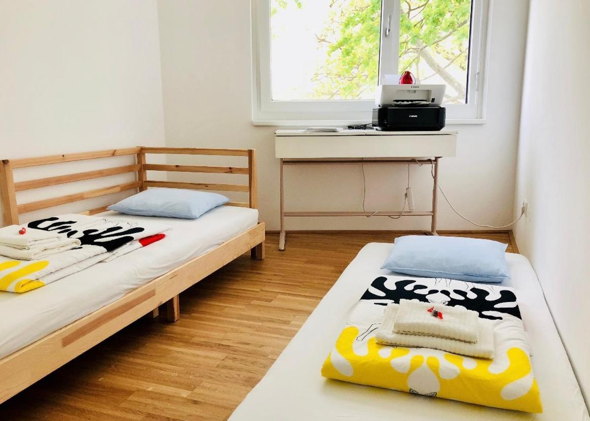 Cozy Danube Room - 15 Mins To Downtown Wien Exteriör bild